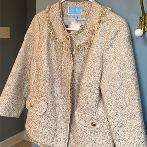 Draper James 3/4 sleeve jacket.